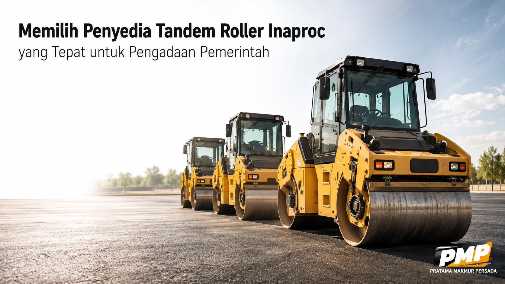 Penyedia Tandem Roller Inaproc dengan berbagai pilihan produk untuk pengadaan pemerintah