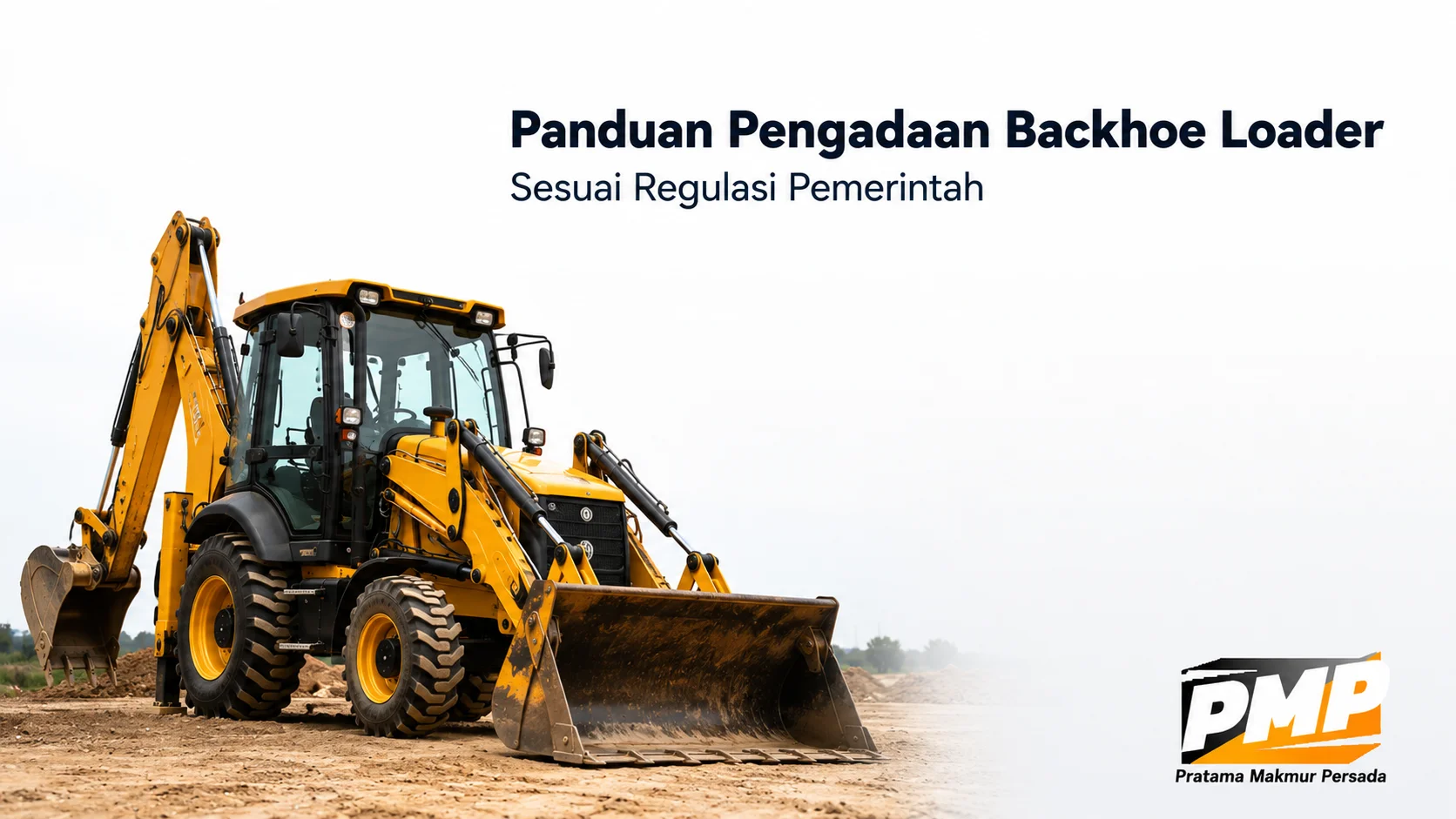 Panduan pengadaan Backhoe Loader sesuai regulasi pemerintah untuk proyek jalan dan infrastruktur