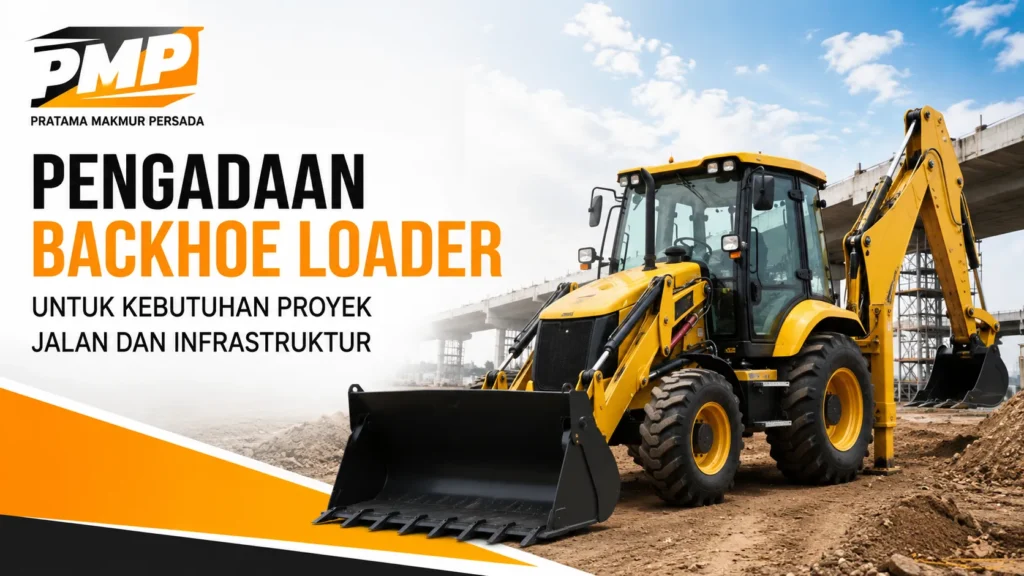 Pengadaan Backhoe Loader untuk proyek infrastruktur pemerintah sesuai regulasi LKPP melalui E-Katalog dan Inaproc`