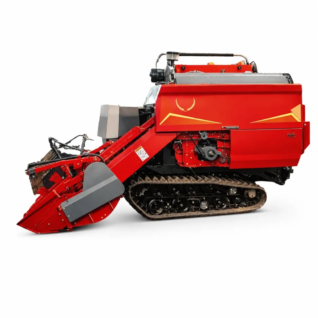 Combine Harvester GPM-050 sebagai alat pertanian untuk pemerintah untuk membantu proses pemanenan padi pada berbagai kebutuhan lahan pertanian.