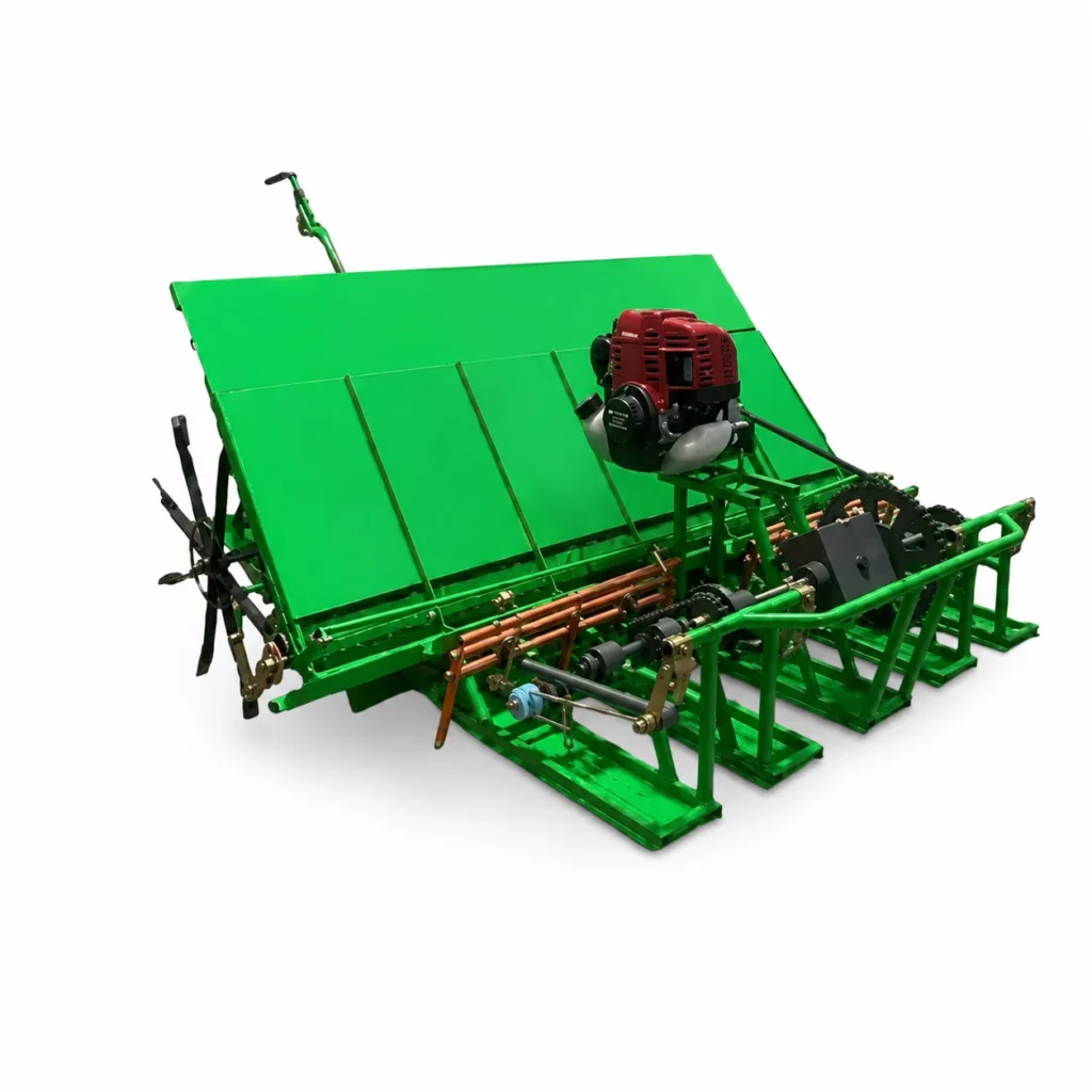 Rice Transplanter Inpower sebagai alat pertanian untuk pemerintah untuk mendukung proses penanaman padi secara lebih cepat dan efisien.